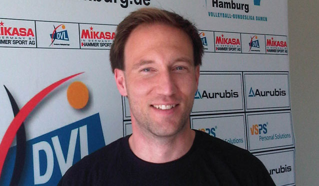 <b>Dirk Sauermann</b> neuer Trainer von VT Aurubis Hamburg II - Foto: VT Aurubis <b>...</b> - User-admin-315959