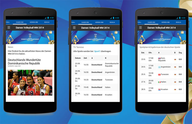 Volleyball App
