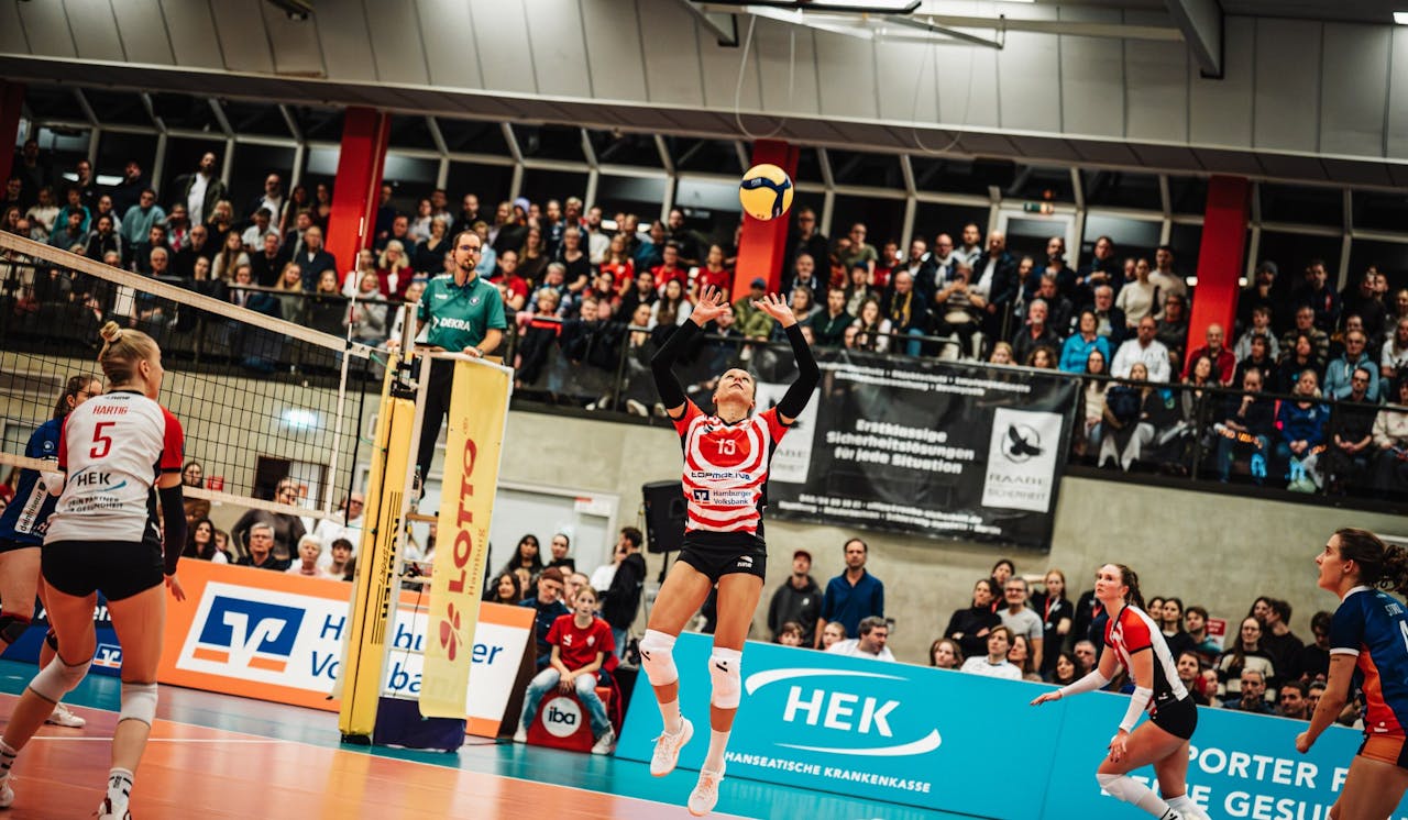 ETV-Neuzugang Kathleen Weiß (41, Zuspiel) ist 311-malige Nationalspielerin. <br>Foto:  Justus Stegemann