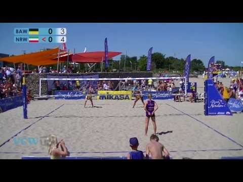 VCW on tour: Bundespokal Beach-Volleyball U17, Finale der Frauen – Cesar/Klinke vs Dreckmann/Ottens
