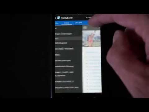 Vorstellung der volleyballer.de App
