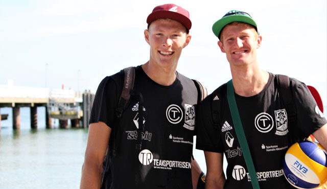 Geschafft: Philipp und Yannick sind Nationalteam Beach-Volleyball