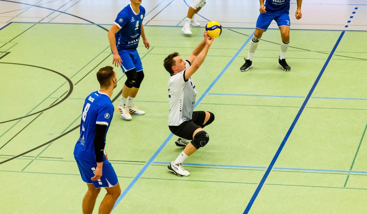 Blue Volleys verteilen Punktgeschenke