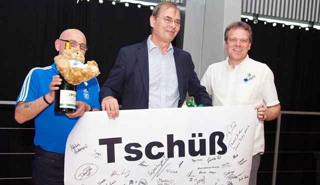 Häfler verabschieden Moculescu