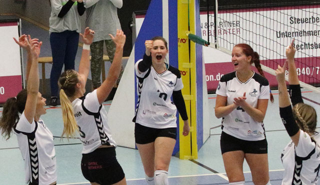 Volleyball-Team Hamburg gewinnt Pokalfight in Köln