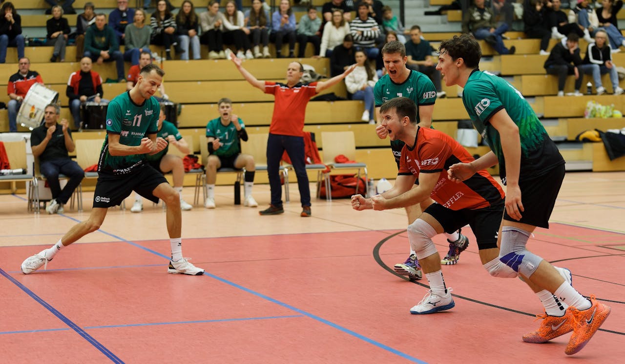 Starke Heimleistung der Volleyball Bisons