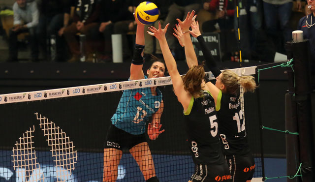 Die Wende ist nicht geglückt: VCW unterliegt im zweiten Playoff-Viertelfinale gegen Aachen