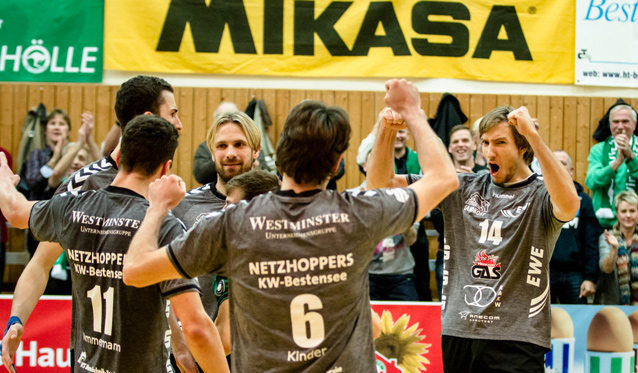 NETZHOPPERS empfangen Sensationsteam aus Lüneburg