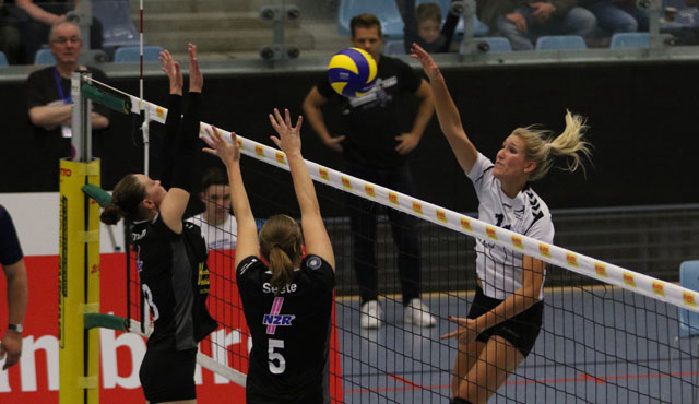 Volleyball-Team Hamburg mit erster Saisonniederlage gegen Bad Laer