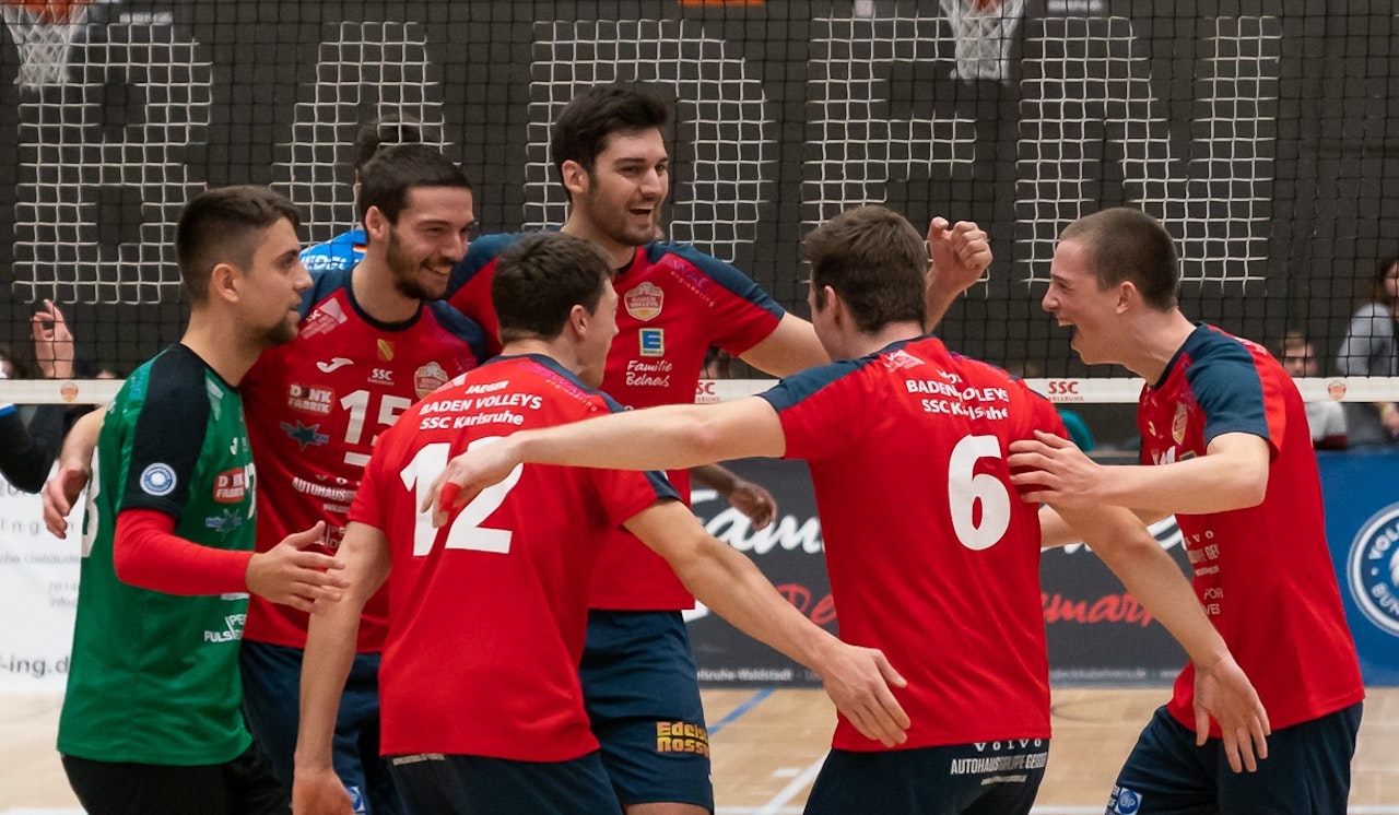 Die BADEN VOLLEYS bitten zur Meistersause
