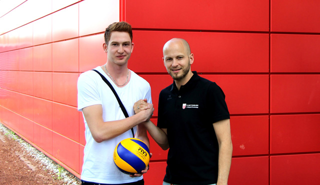 Bundesligadebüt für Tim Grozer beim TV Rottenburg
