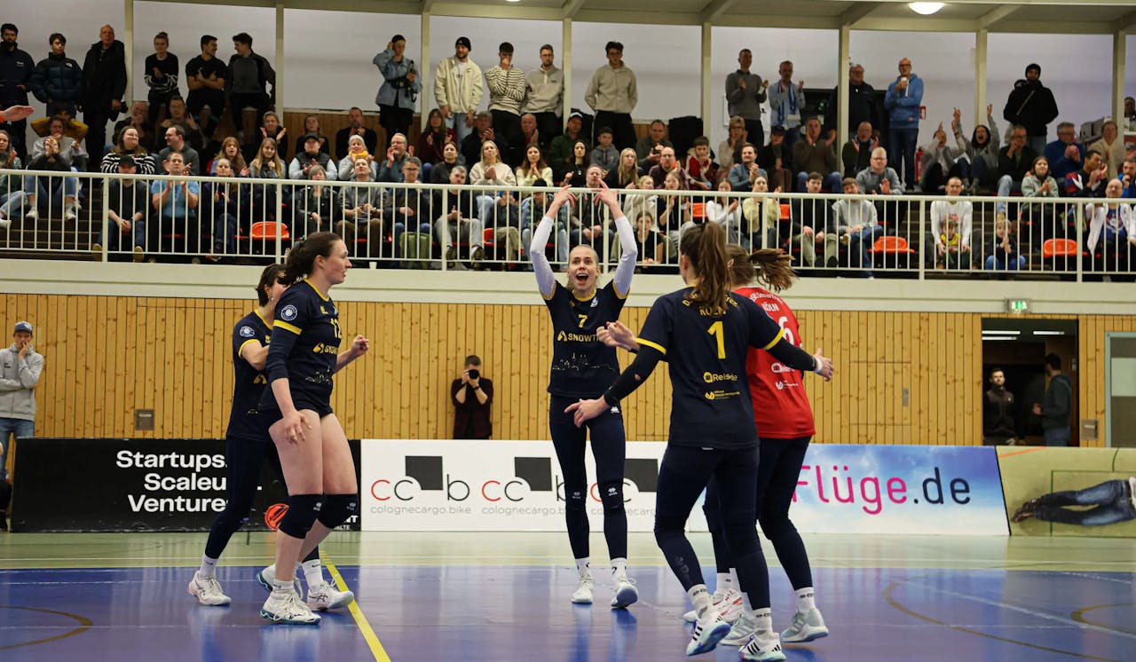 Tiebreak-Thriller zwischen NawaRo Straubing und DSHS SnowTrex Köln mit Kölner Happy End