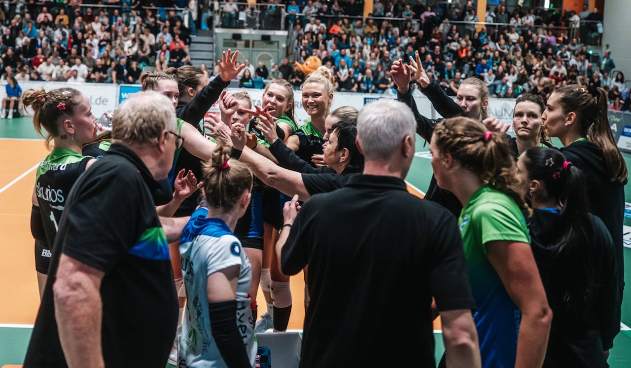 Skurios Volleys empfangen den VC Wiesbaden