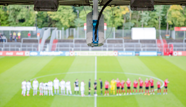 sporttotal.tv installiert das 400. Kamerasystem