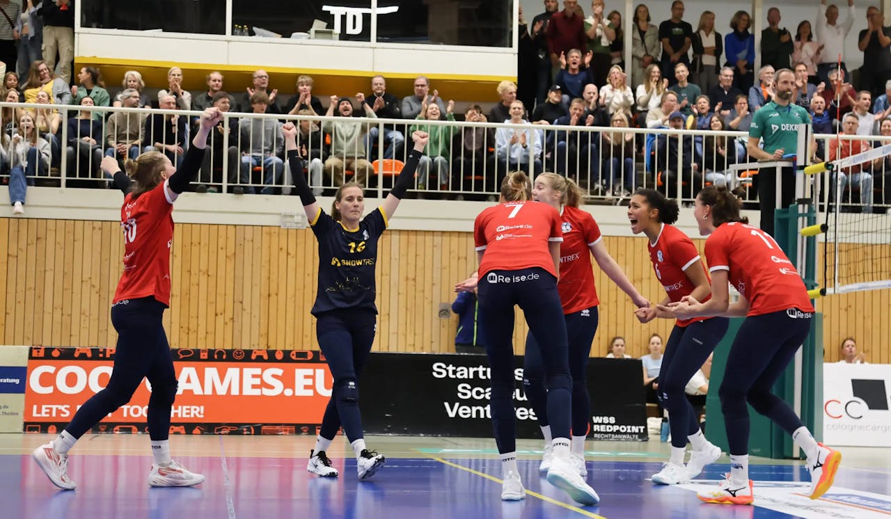 Premiere in Köln: DSHS SnowTrex Köln spielt erstmals gegen Neuseenland-Volleys Markkleeberg