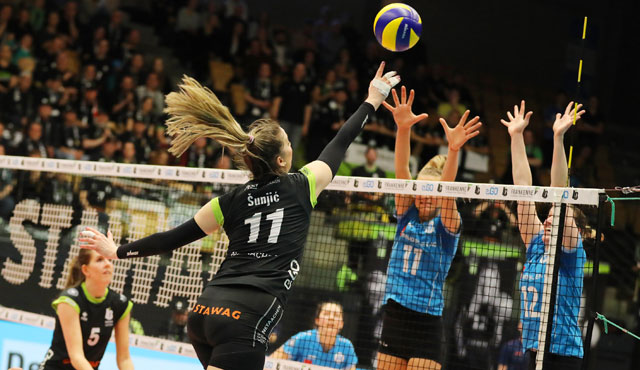 Ladies in Black Aachens großes Halbfinal-Heimspiel in Maaseik