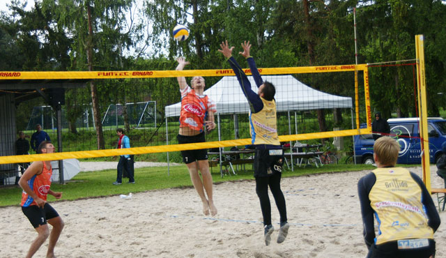 Top-Teilnehmerfeld bei den Herren beim zweiten BVV Beach Masters 2017