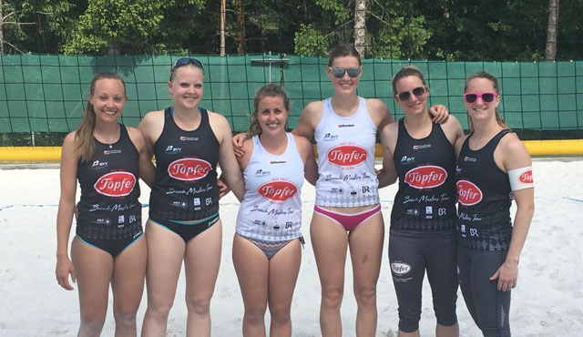 Überraschungssieg bei den Frauen beim BVV Beach Masters in Erlangen