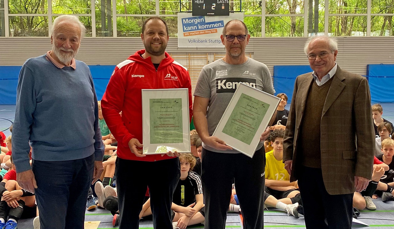 Zwei Trainerpreise für die VfB-Volleyballer