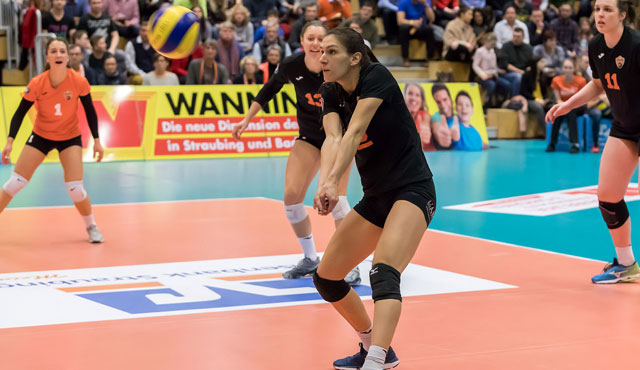 Souveräner 3:0 Erfolg für Straubings Volleyballerinnen gegen Stuttgart II