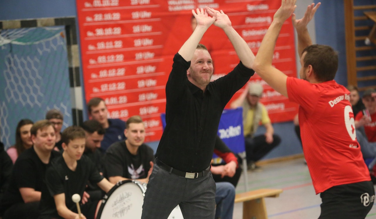 Heimpremiere für die Dessau Volleys
