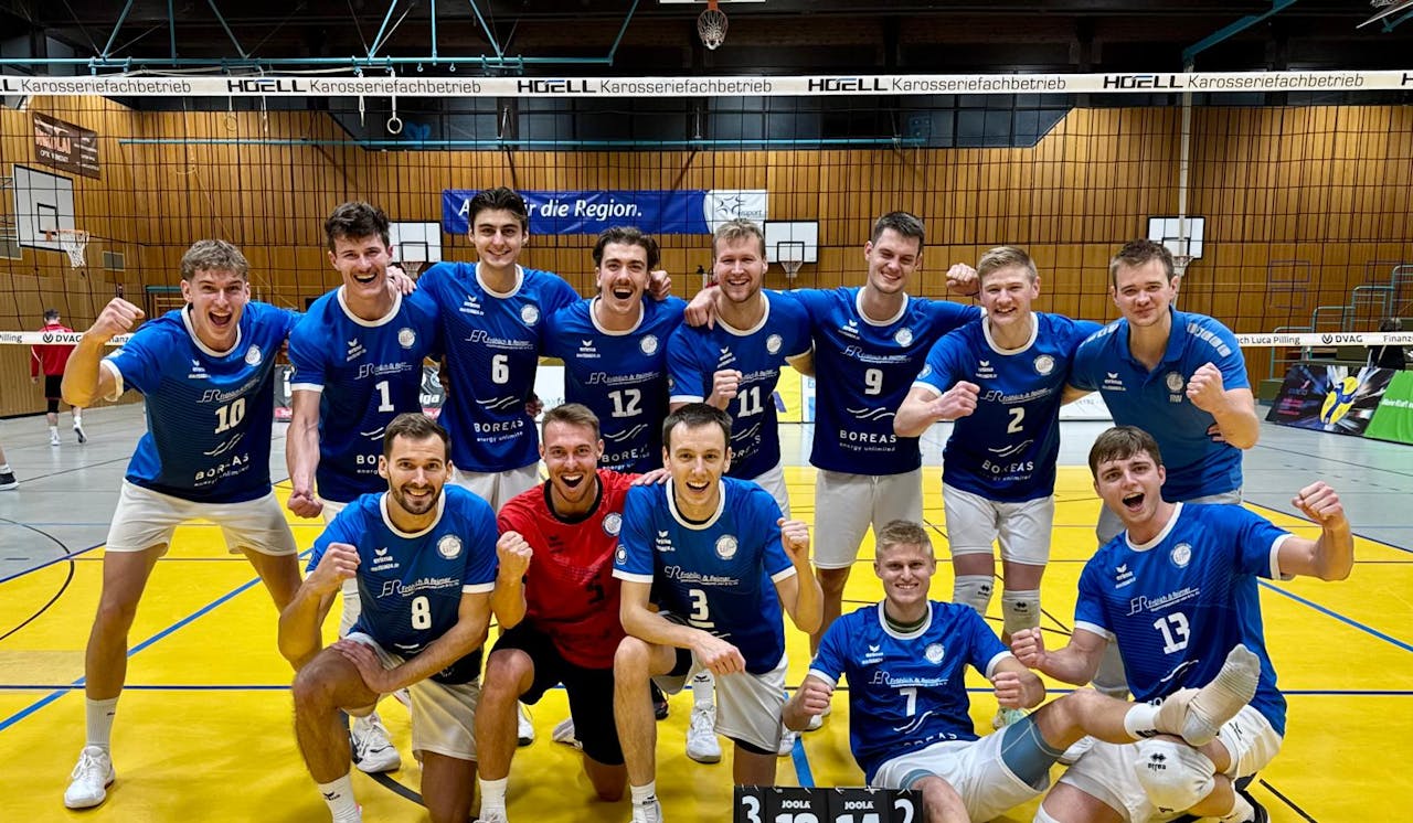 Blue Volleys Gotha ziehen ins ZOI DVV-Poka