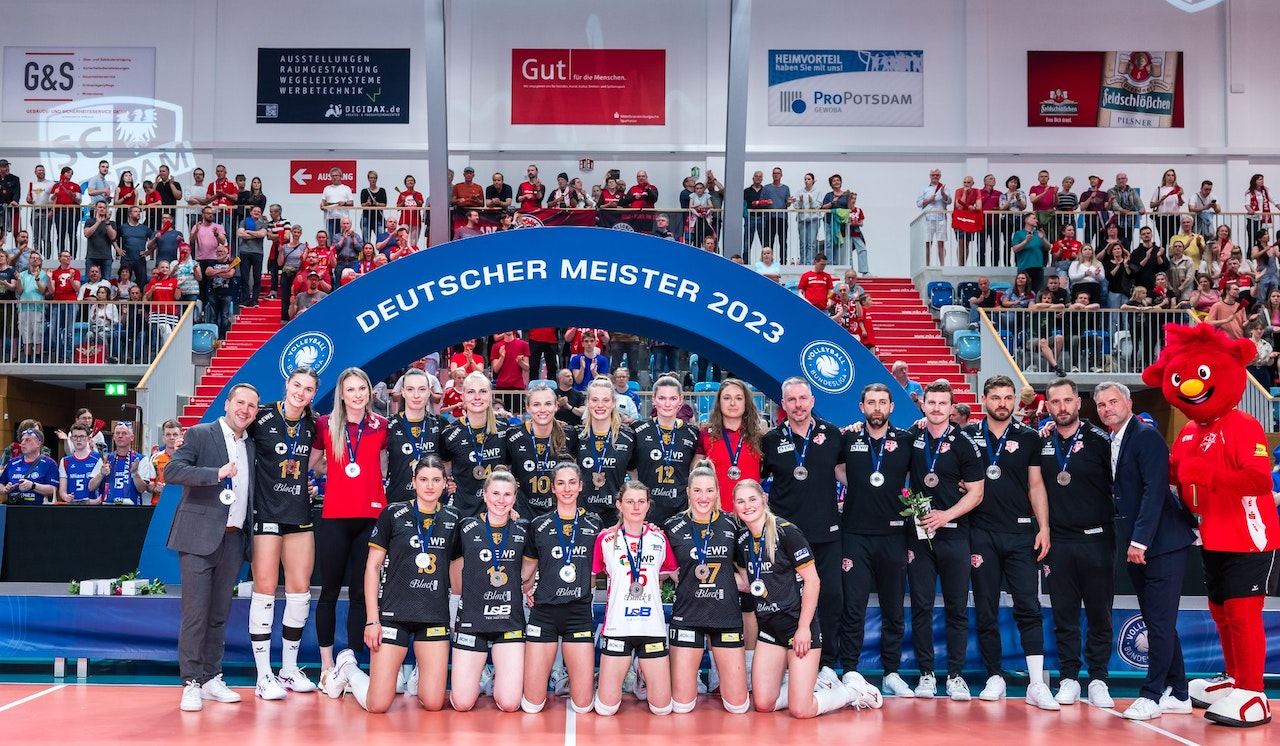 Der SC Potsdam ist Deutscher Vizemeister