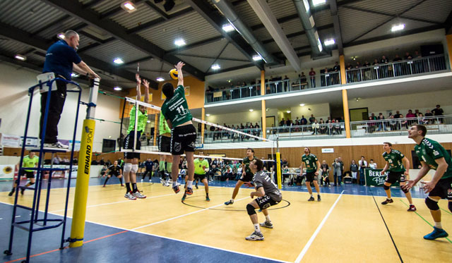 Netzhoppers im Hintertreffen um Viertelfinal-Einzug