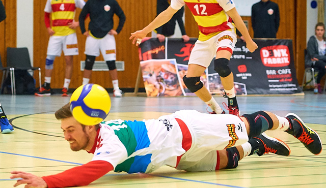 BADEN VOLLEYS mit schmerzhafter Niederlage