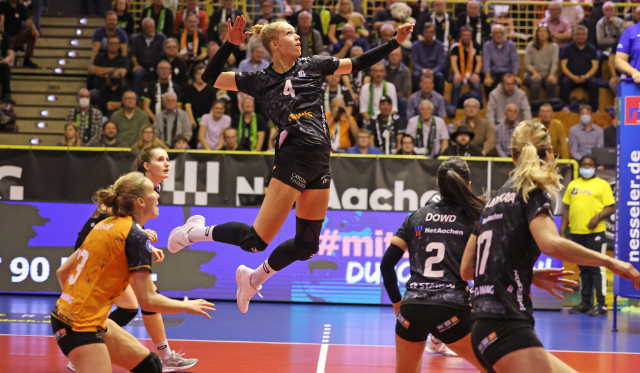 Ladies in Black zurück in Vilsbiburg zum DVV Pokal Achtelfinale