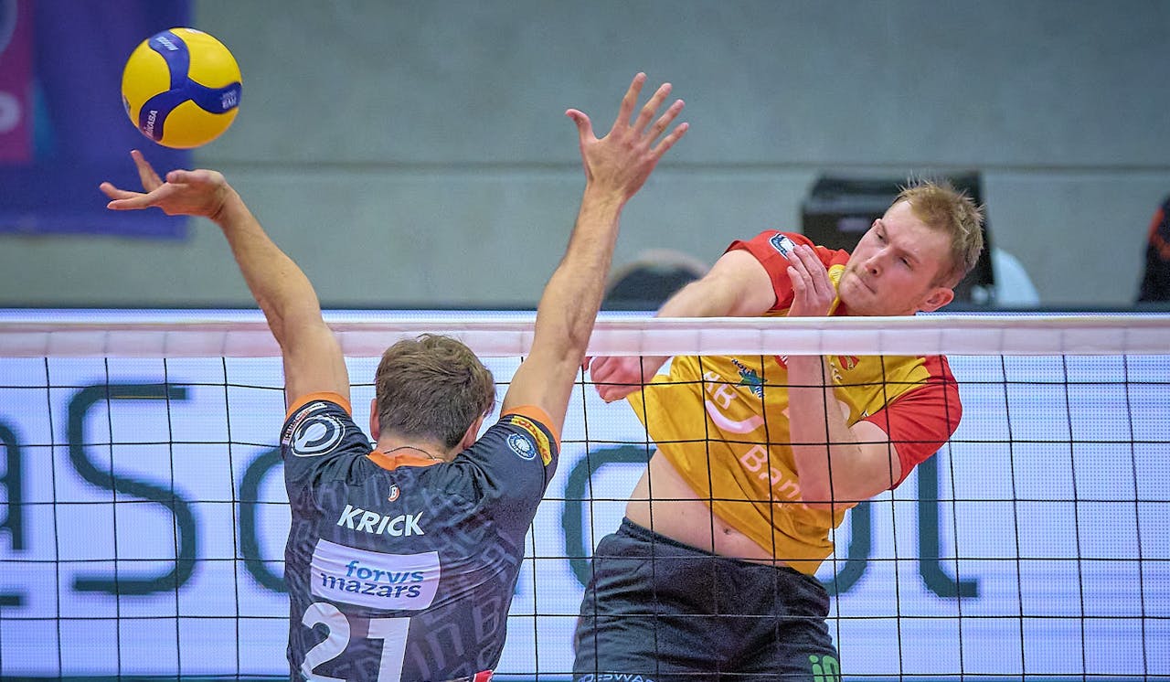 Mika Ahmann & Lennart Heckel verlängern bei den BADEN VOLLEYS SSC Karlsruhe