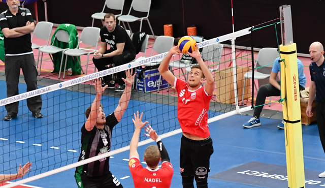 Der TVR baut ein weiteres Jahr auf Jannis Hopt im Zuspiel