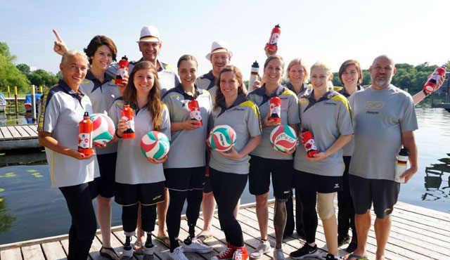 Sechs Bayer Sitzvolleyballer*innen bei der EM in Budapest