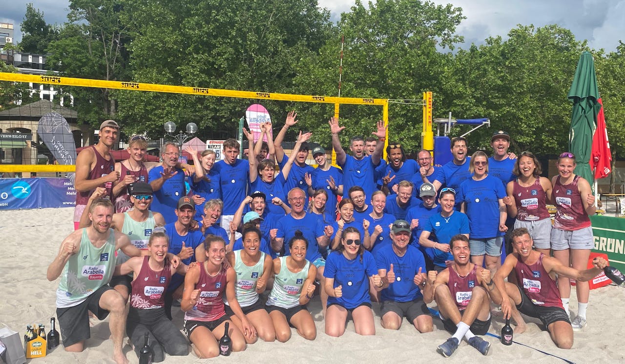 Fürth zelebriert Beachvolleyball