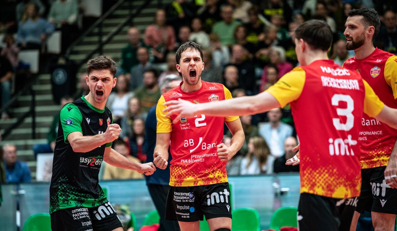 BADEN VOLLEYS kämpfen dezimiert