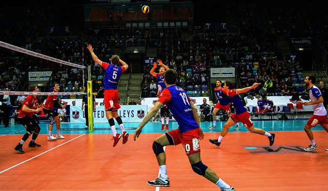United Volleys landen gegen Rottenburg siebten Heimsieg in Serie