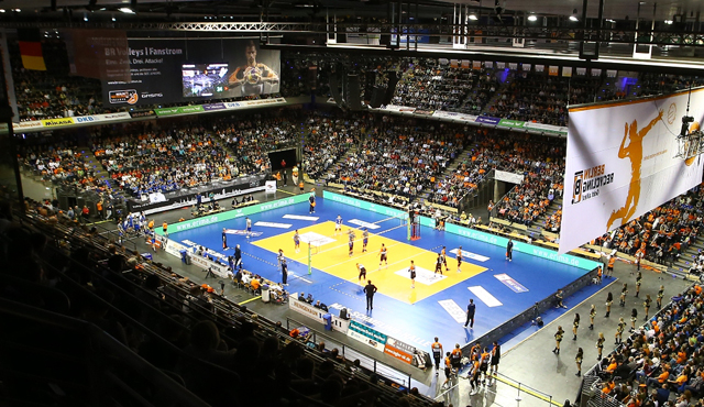 Zurück im Volleyballtempel
