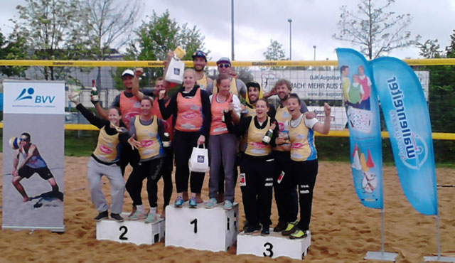 BVV Beach Masters Augsburg: Flessa/Grell feiern ersten Masters-Sieg – Doranth/Höfer bestätigen Favoritenrolle