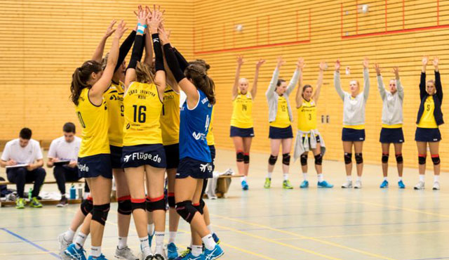 VT Hamburg bei DSHS SnowTrex Köln-Volleyballerinnen zu Gast