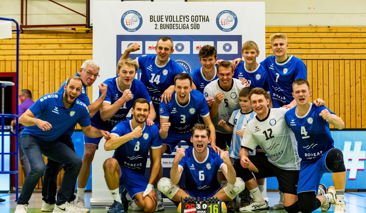 Blue Volleys Gotha- Ein Saisonrückblick