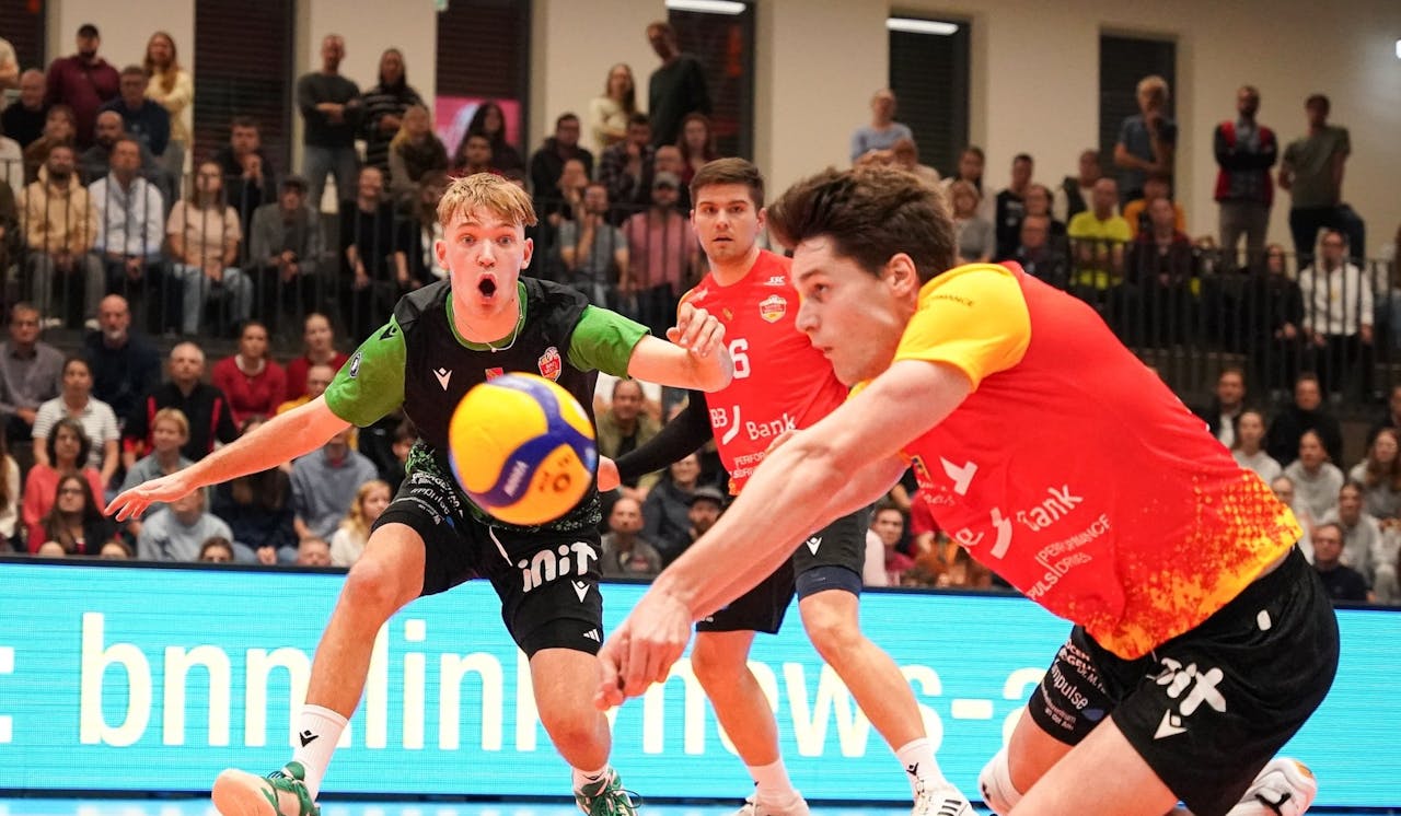 BADEN VOLLEYS zeigen Herz, aber verlieren