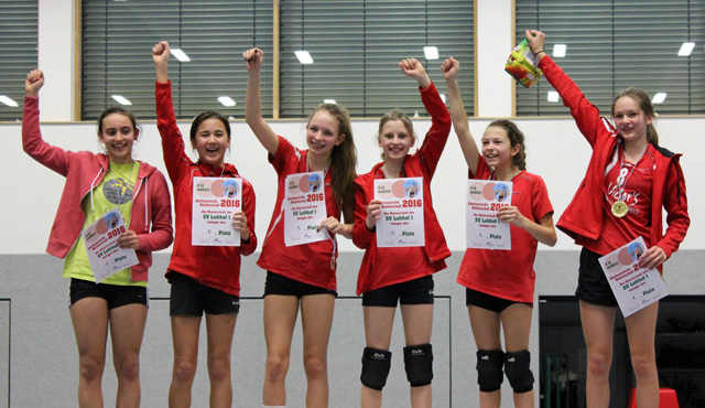 Lohhof ist Oberbayerischer Meister U14w 2016
