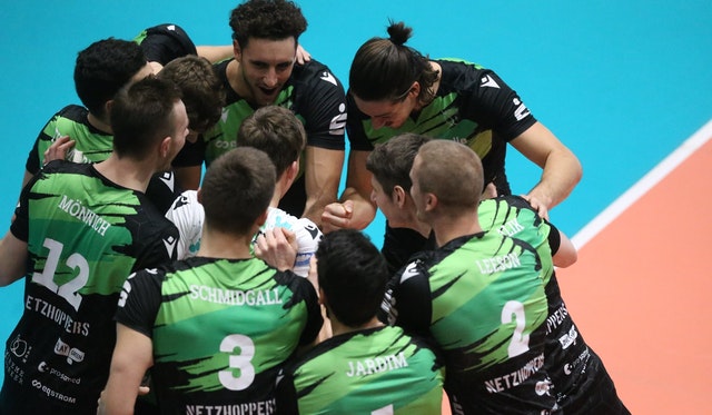 Heimspiel der Netzhoppers