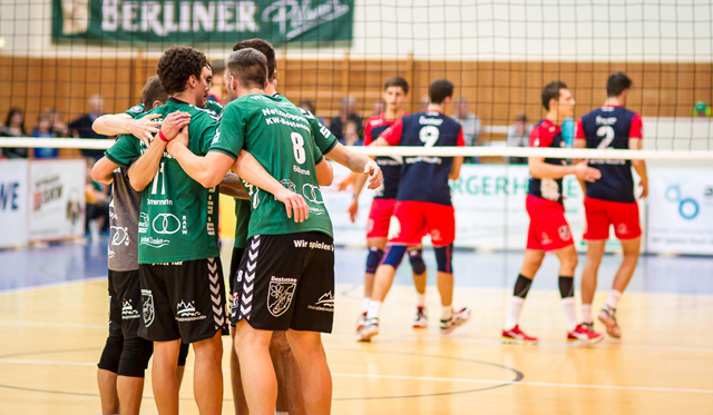 Netzhoppers empfangen die BR Volleys zum Derby