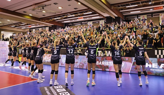 Ladies in Black erwarten den VC Neuwied 77 im Aachener Hexenkessel