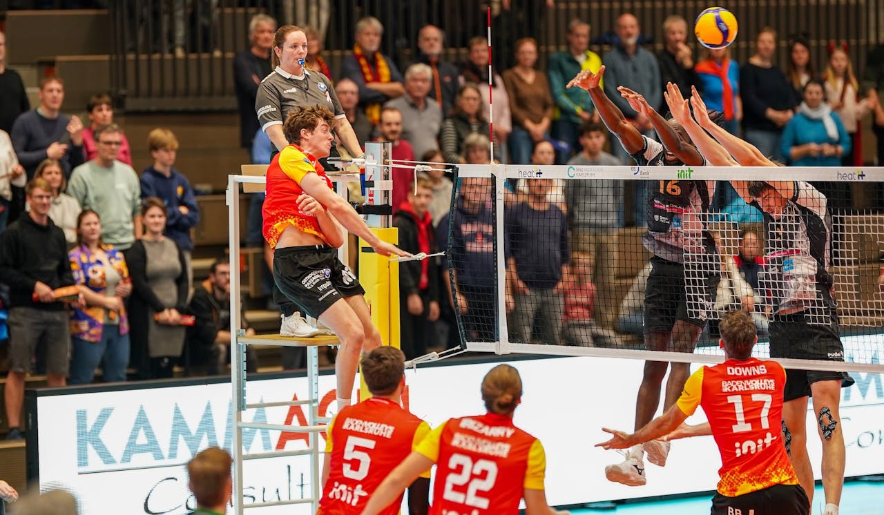 Im Pokal: BADEN VOLLEYS fordern Topteam Lüneburg heraus