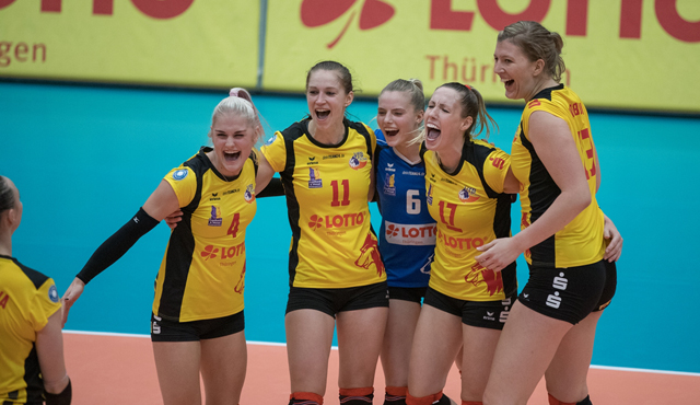 DVV-Pokal Halbfinale: Dresden, Suhl und das „Blaue Wunder“