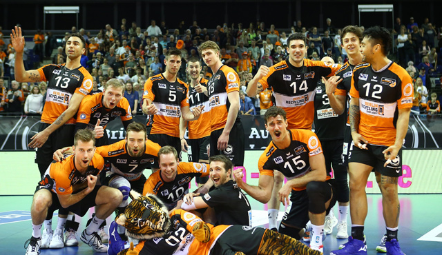 BR Volleys stehen im Playoff-Halbfinale