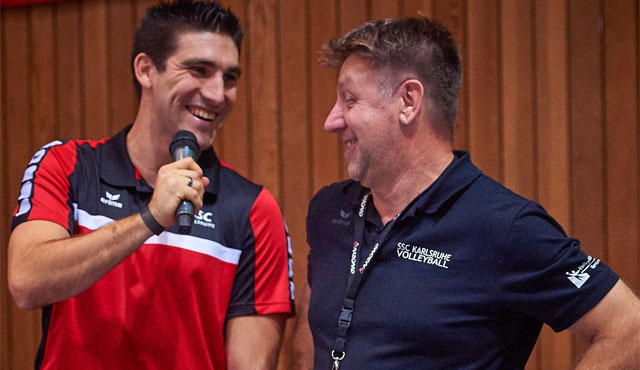 Alexander Burchartz wird Teammanager der Zweitliga-Volleyballer des SSC Karlsruhe