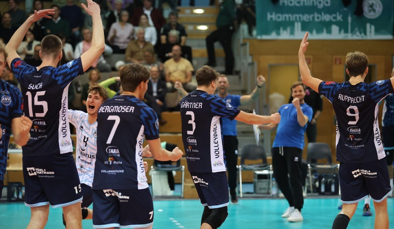Derbysieger! ASV Volleys sind angekommen